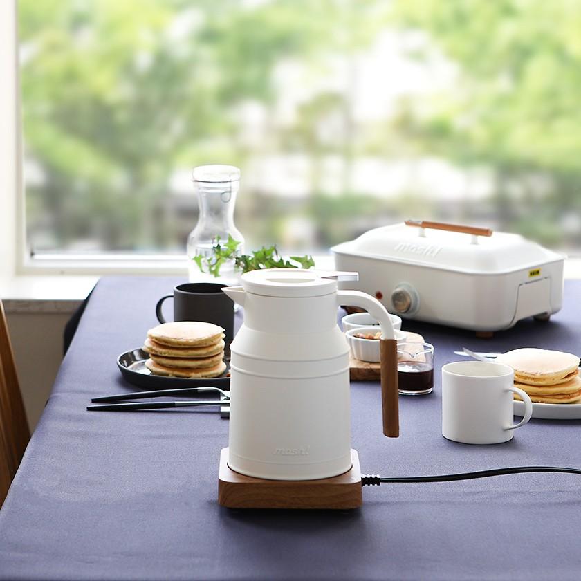 新品未使用】mosh! モッシュ 電気ケトル M-EK1 アイボリー 楽天市場