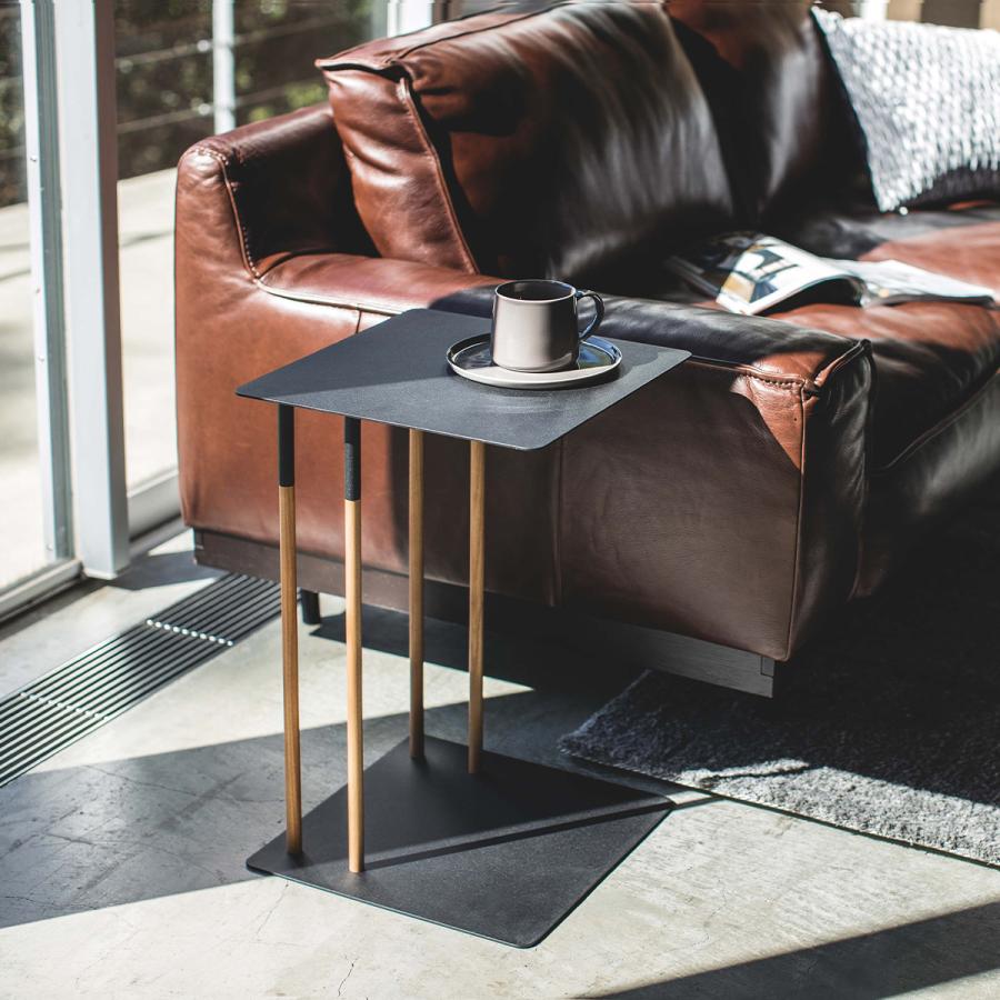 サイドテーブル BLY-51 黒/ナチュラル サイドテーブル BLY-51 黒