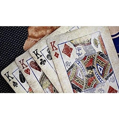 Bicycle Series 1800】希少なヴィンテージ風トランプ赤青2個 Bicycle