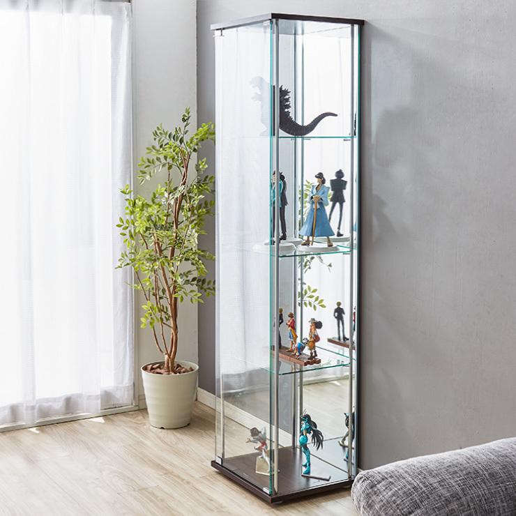 不二貿易 コレクションケース フィギュアケース 4段 Amazon.co.jp: 不