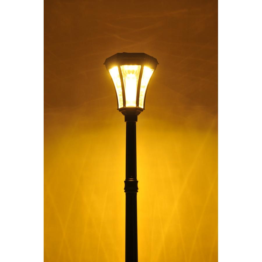 ソーラー（ヤマギワ） ヨーロピアンソーラー LED街灯 ガーデンライト