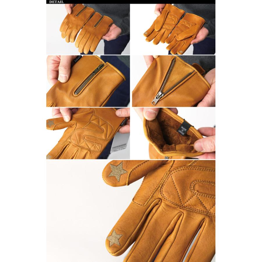 新品ショット 定価27500 カウハイドレザーグローブ 新品ショット 定価