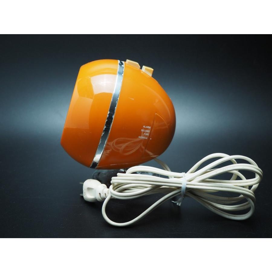 Maruman 置時計 EM-700 オレンジ ミッドセンチュリー マルマン 丸くて