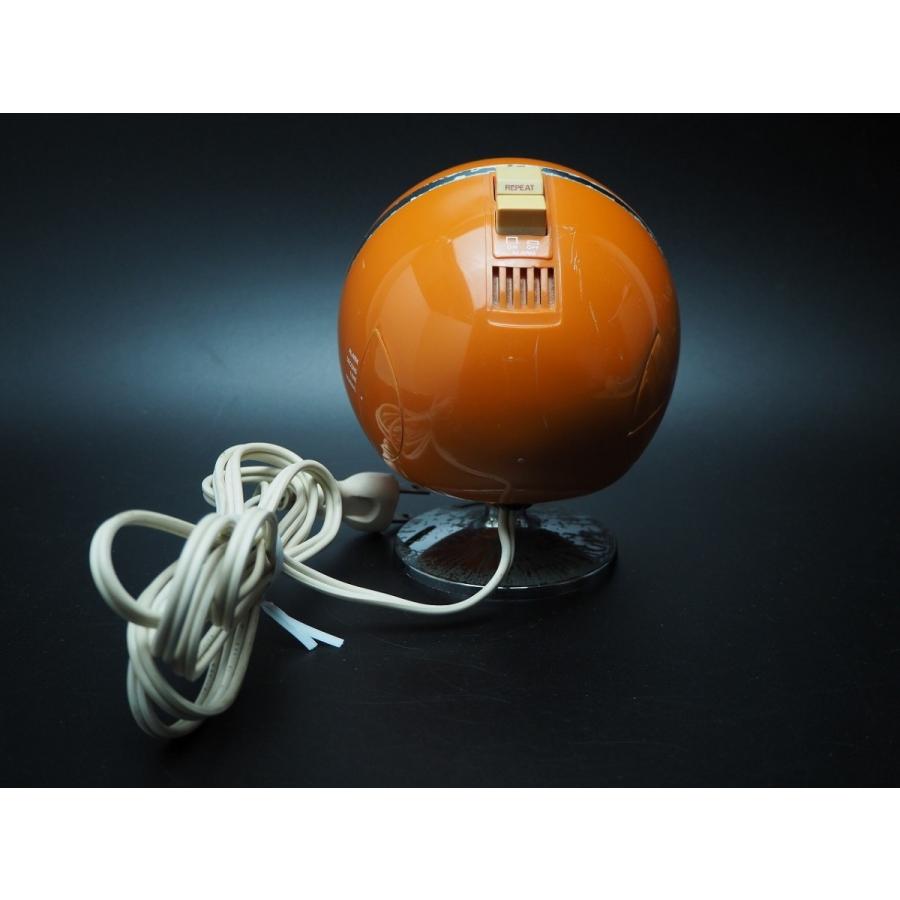 Maruman 置時計 EM-700 オレンジ ミッドセンチュリー Maruman 置時計