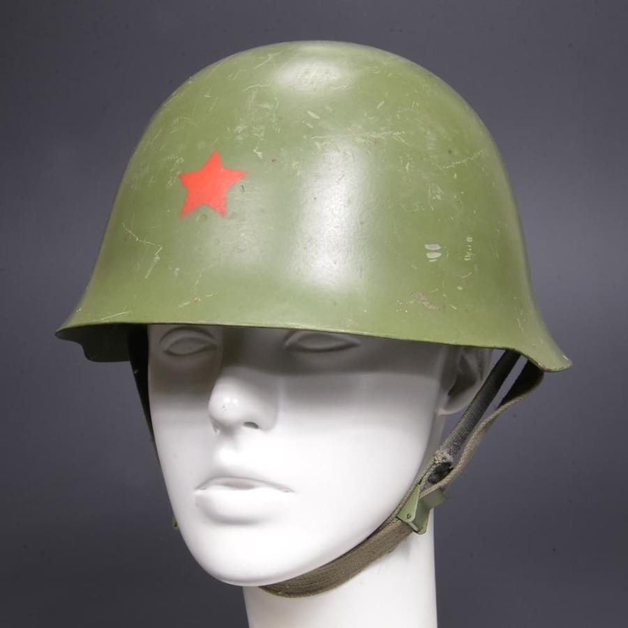 セルビア軍放出品 スチールヘルメット M59/85 Ne44 軍払い下げ品