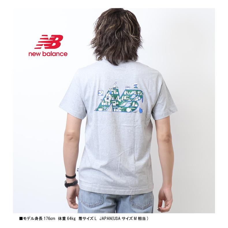 New Balance（ニューバランス） Bookshelf プリント 半袖Tシャツ