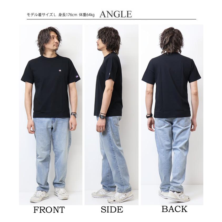 Champion（チャンピオン） ワンポイント 半袖Tシャツ 半T メンズ 送料