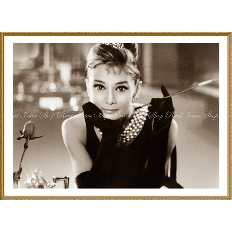 絵画風 壁紙ポスター (はがせるシール式) オードリー・ヘップバーン