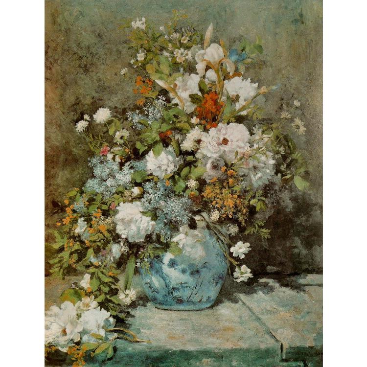 ピエール＝オーギュスト・ルノワール 「春の絵」 X-34 ピエール