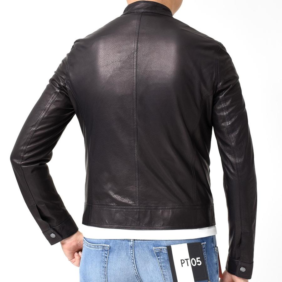 EMMETI（エンメティ）JURI ラム ナッパレザー シングルライダース