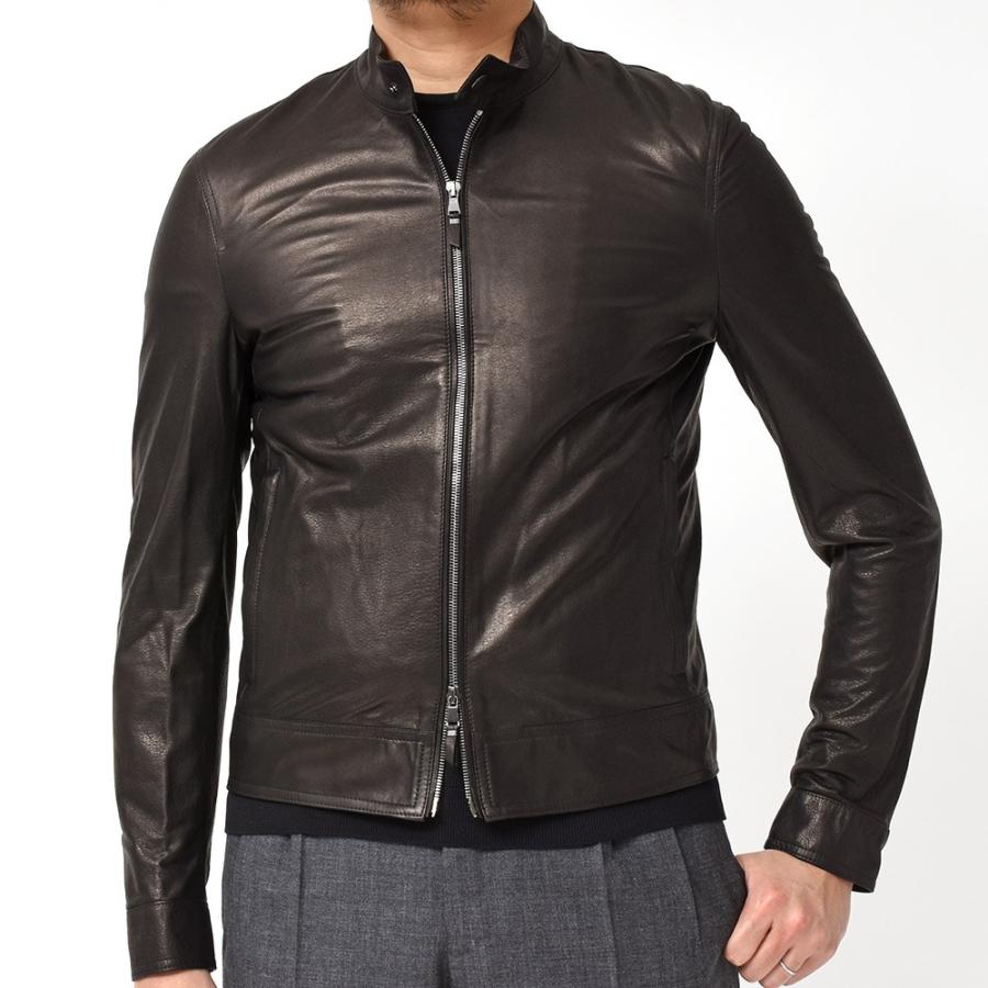 EMMETI（エンメティ）JURI ラム ナッパレザー シングルライダース