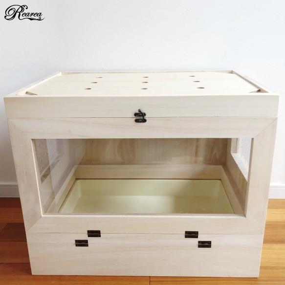 桐製 広葉樹 ペットケージ ハリネズミ ハムスター 爬虫類 木製