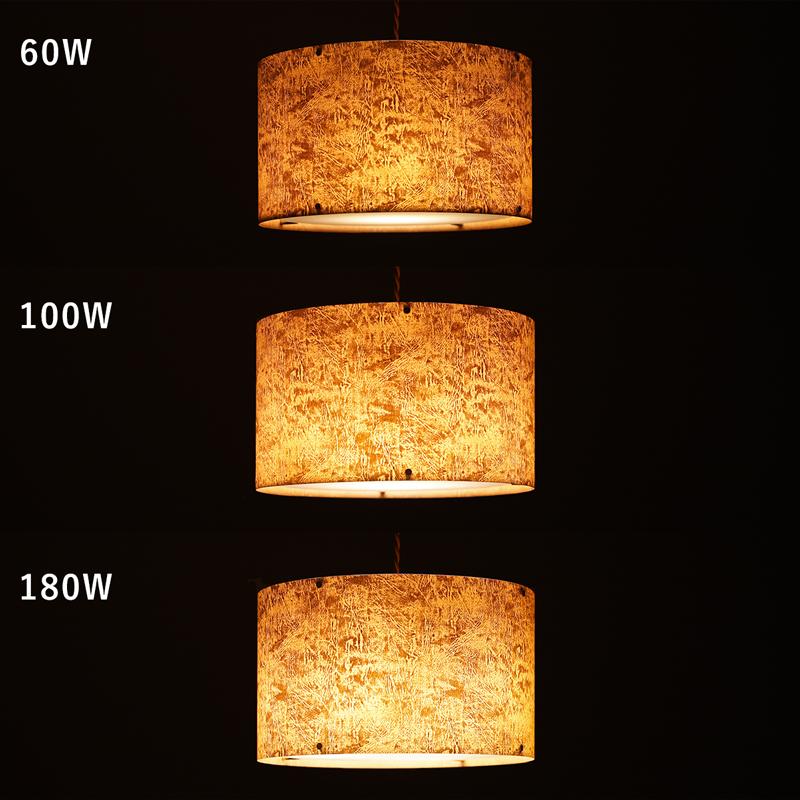 天井照明 ペンダントライト Oilparch 3灯ソケット／LED電球（60W