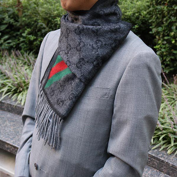 GUCCI（グッチ） マフラー メンズ レディース 570603 3GB18 1466