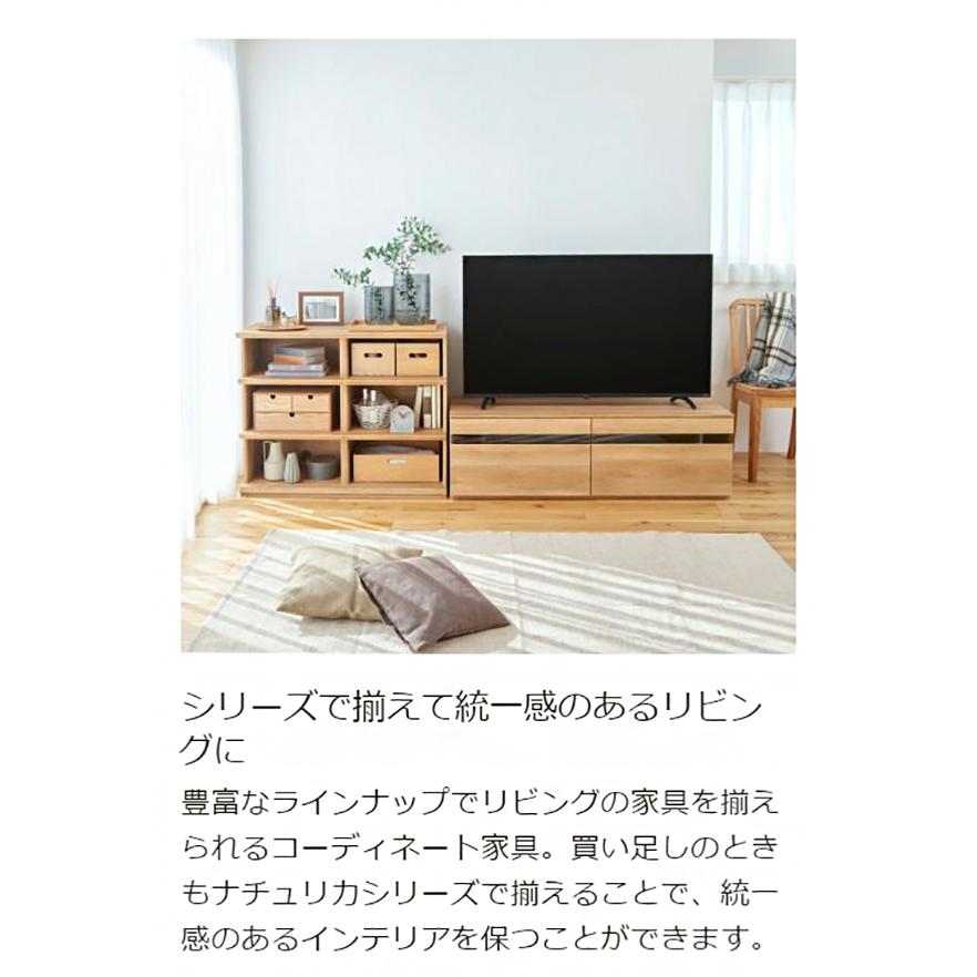 白井産業 テレビ台 幅120cm 高さ37cm 50V型対応 TVボード ローボード