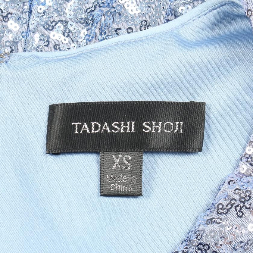 タダシショージ TADASHI SHOJI ドレスワンピース スパンコール ライト