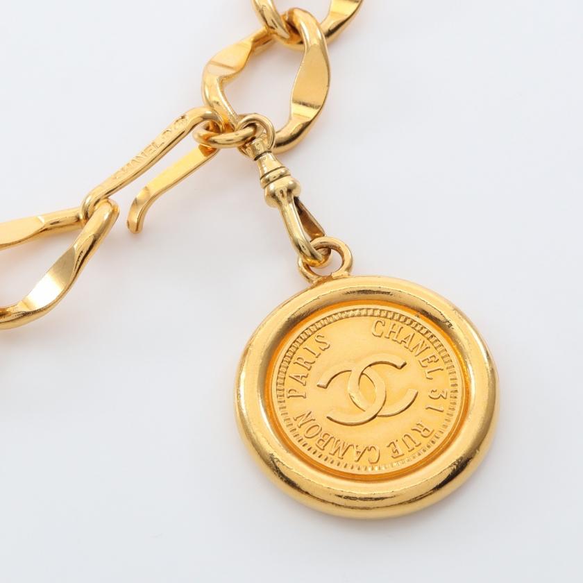 CHANEL（シャネル） ココマーク チェーン ベルト ロゴプレート GP