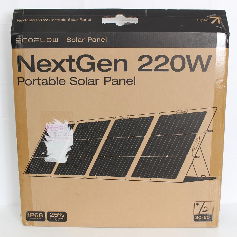 ボーナスストア+5％【新品】EcoFlow NextGen 220W Portable Solar