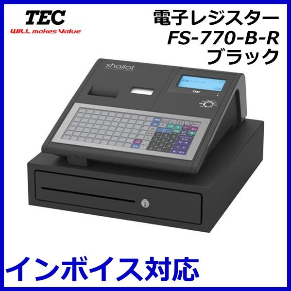 TEC（TOSHIBA） 東芝テック レジ レジスター FS-770 ブラック ○店名