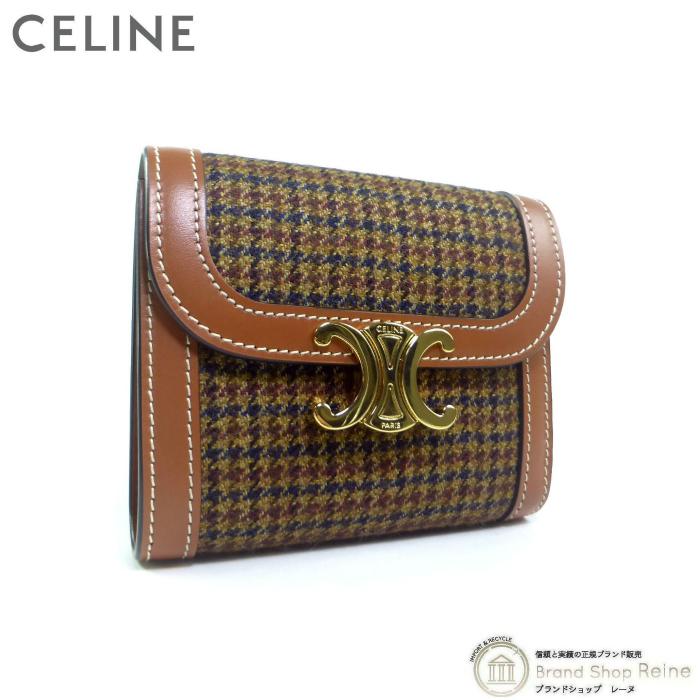 TRIOMPHE セリーヌ （CELINE） スモール フラップ ウォレット
