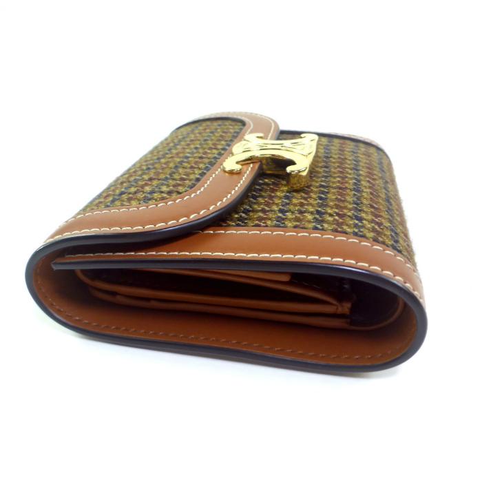 TRIOMPHE セリーヌ （CELINE） スモール フラップ ウォレット