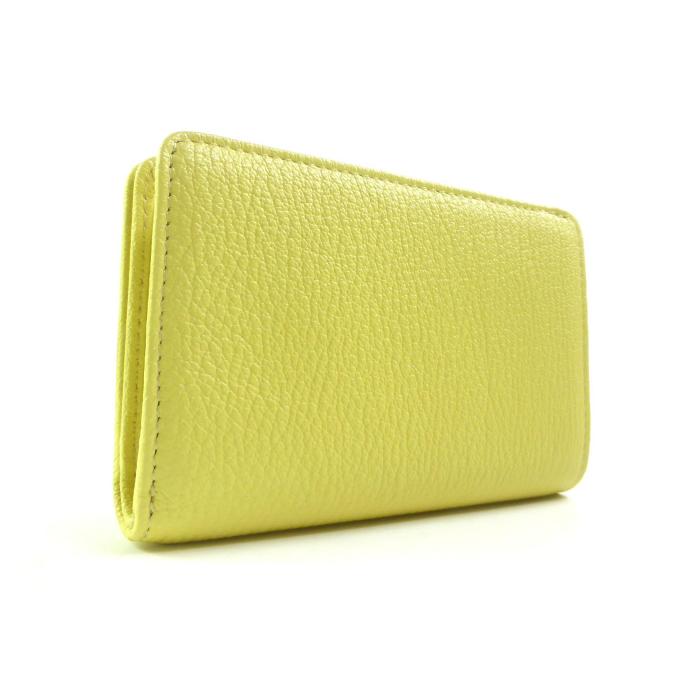 miu miu（ミュウミュウ） マドラスレザー コンパクト 二つ折り 財布