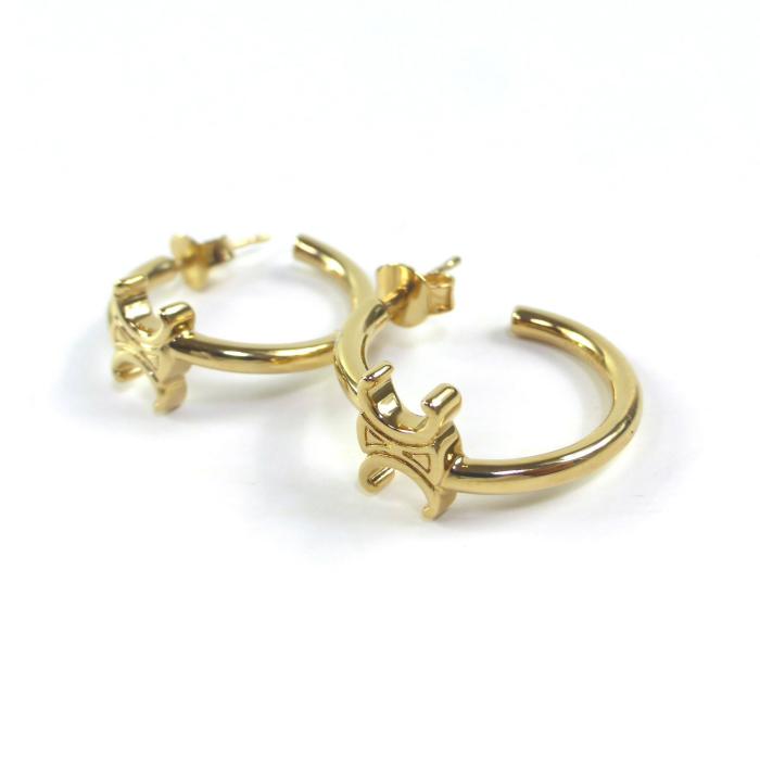 TRIOMPHE セリーヌ （CELINE） トリオンフ アシンメトリックフープ