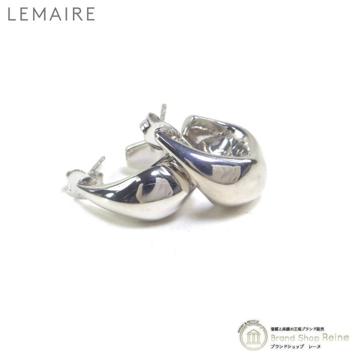LEMAIRE（ルメール） CURVED MINI DROP ピアス シルバー 両耳用 AC278