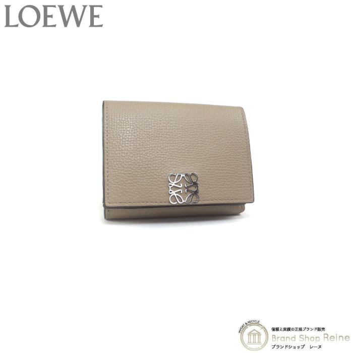 LOEWE（ロエベ） アナグラム トライフォールド 6cc ウォレット