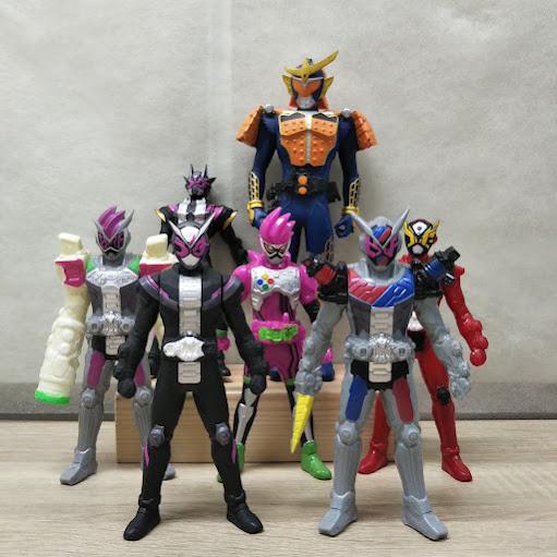 仮面ライダーヒーローシリーズ ソフビ 7体セット 仮面ライダー