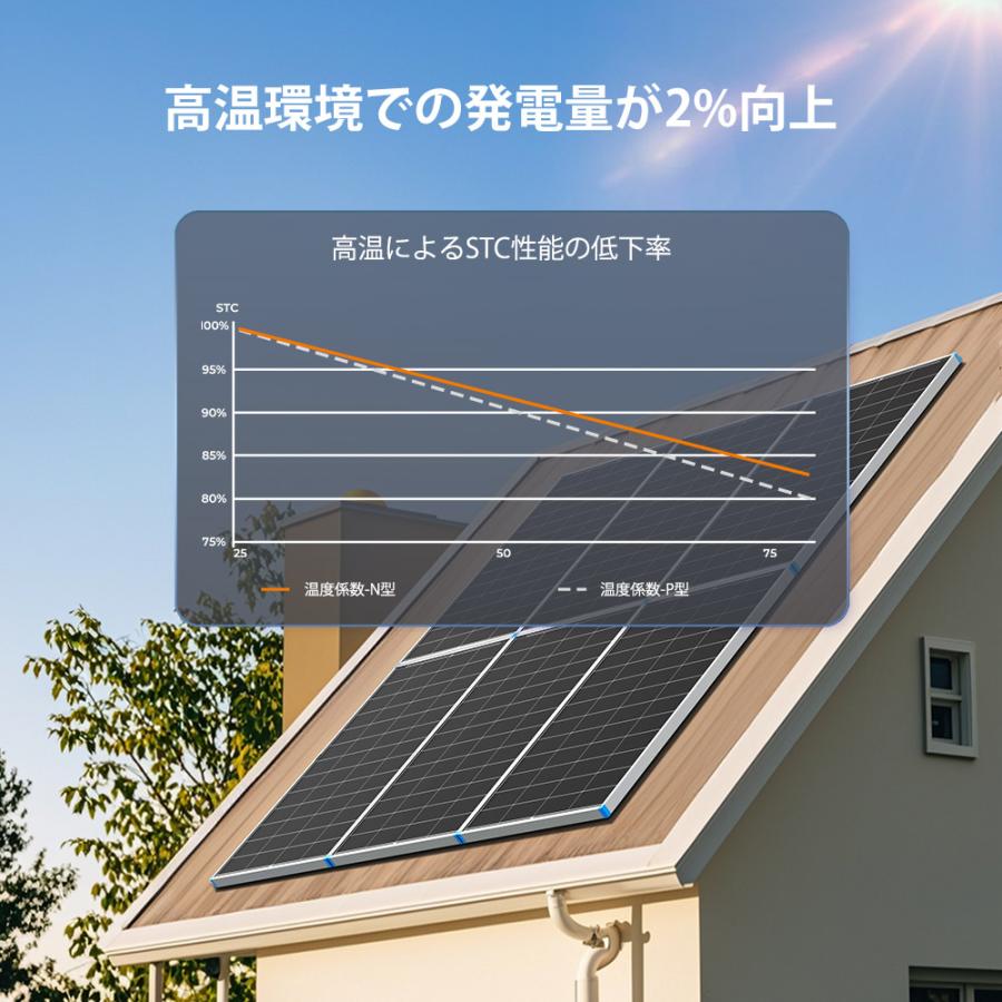 RENOGY（レノジー） RENOGY 200W ソーラーパネル 24Vシステム対応 単