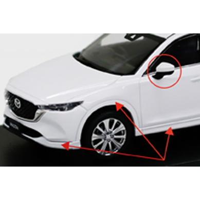 マツダ特注 1/43 マツダ CX-5 2021 EXCLUSIVE MODE ボディと同色の