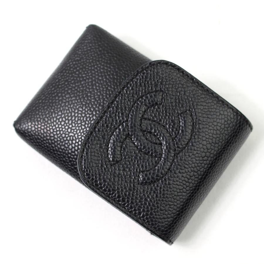 CHANEL（シャネル） 美品 キャビアスキン タバコケース シガレット