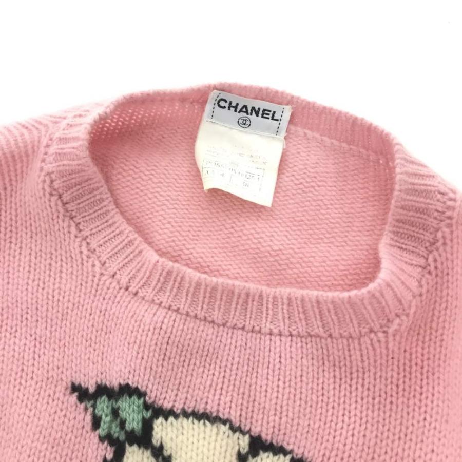 CHANEL（シャネル） 長袖・ニット・セータートップス カメリア/38