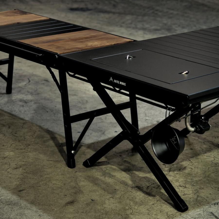 RATEL WORKS（ラーテルワークス） ウッドパネルテーブル120 WOOD PANEL