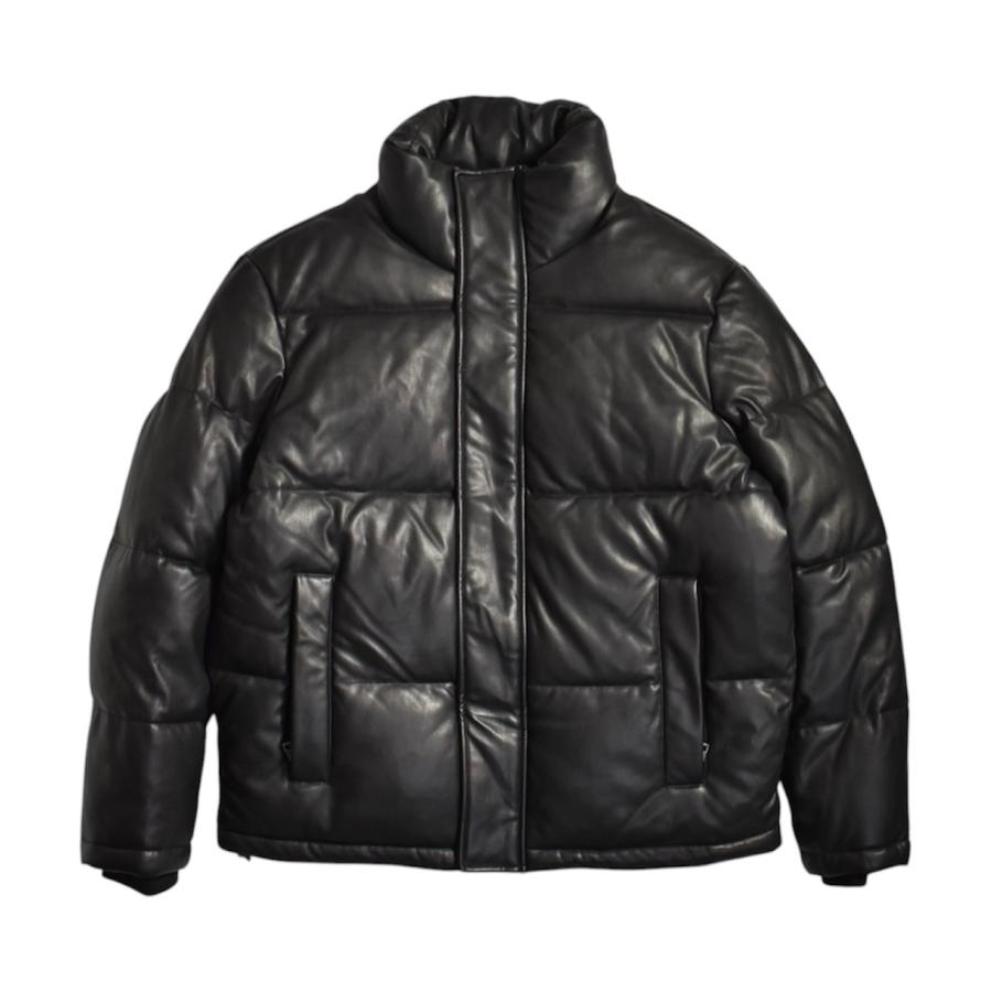 Calvin Klein（カルバン・クライン） レザーパファージャケット