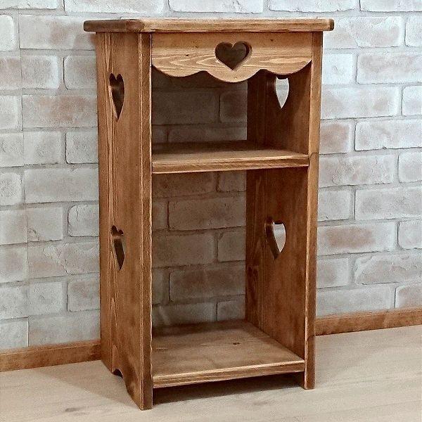 ここさま専用ページ♡カントリーハート 置き型シェルフ&ペグ付き