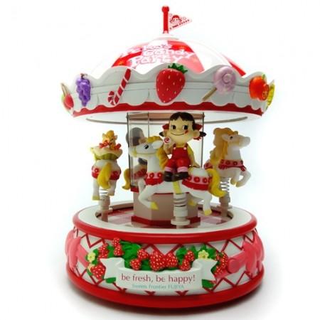 不二家（FUJIYA） ペコちゃん メリーゴーランド 懸賞品 : ラシモール