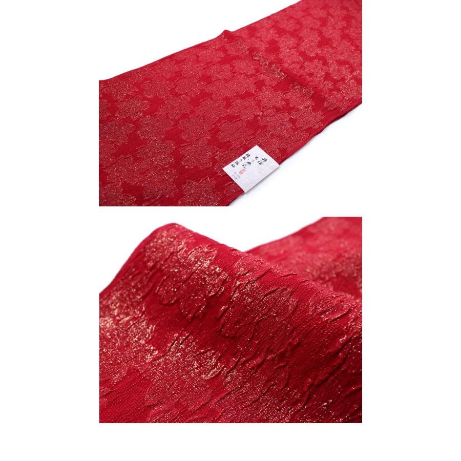 振袖用 帯締め帯揚げセット 赤 帯締め 帯揚げ 帯締 帯揚 総絞り 成人式