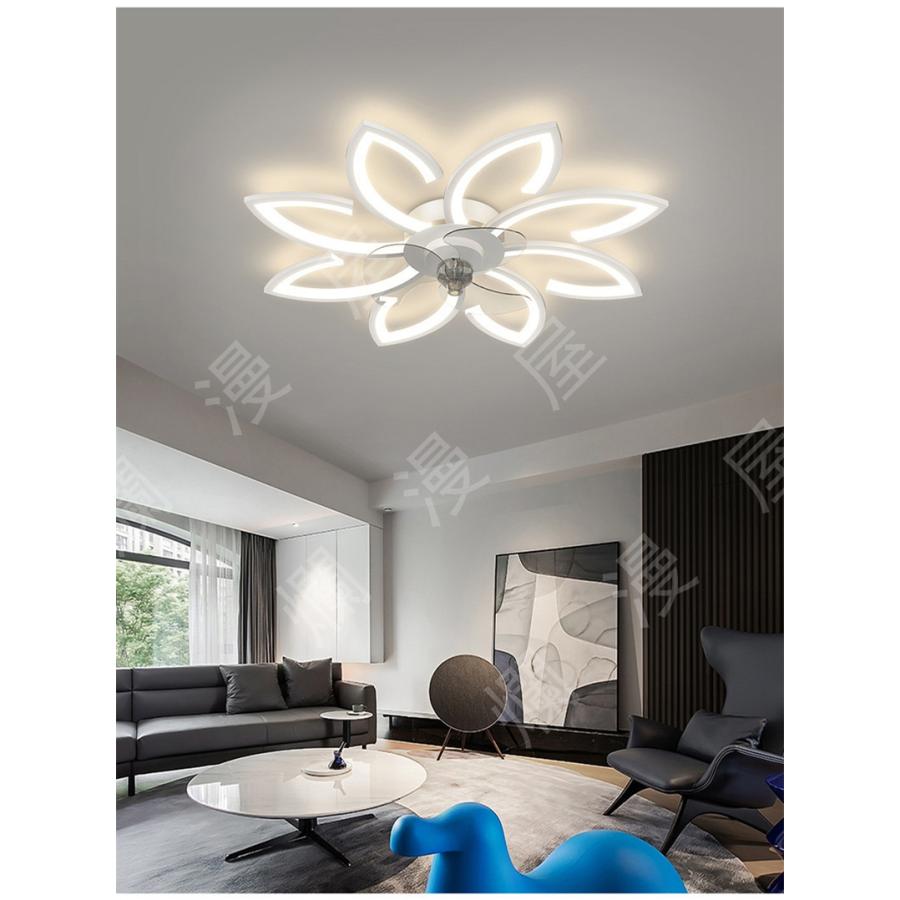 シーリングファンライト LED 調光調色 15畳 おしゃれ 扇風機 6段風量