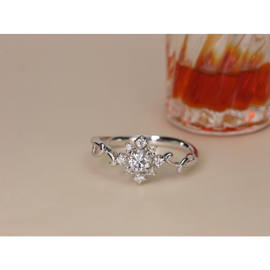 K18 ダイヤモンド0.2 手作り K18 ダイヤモンド0.2 手作り