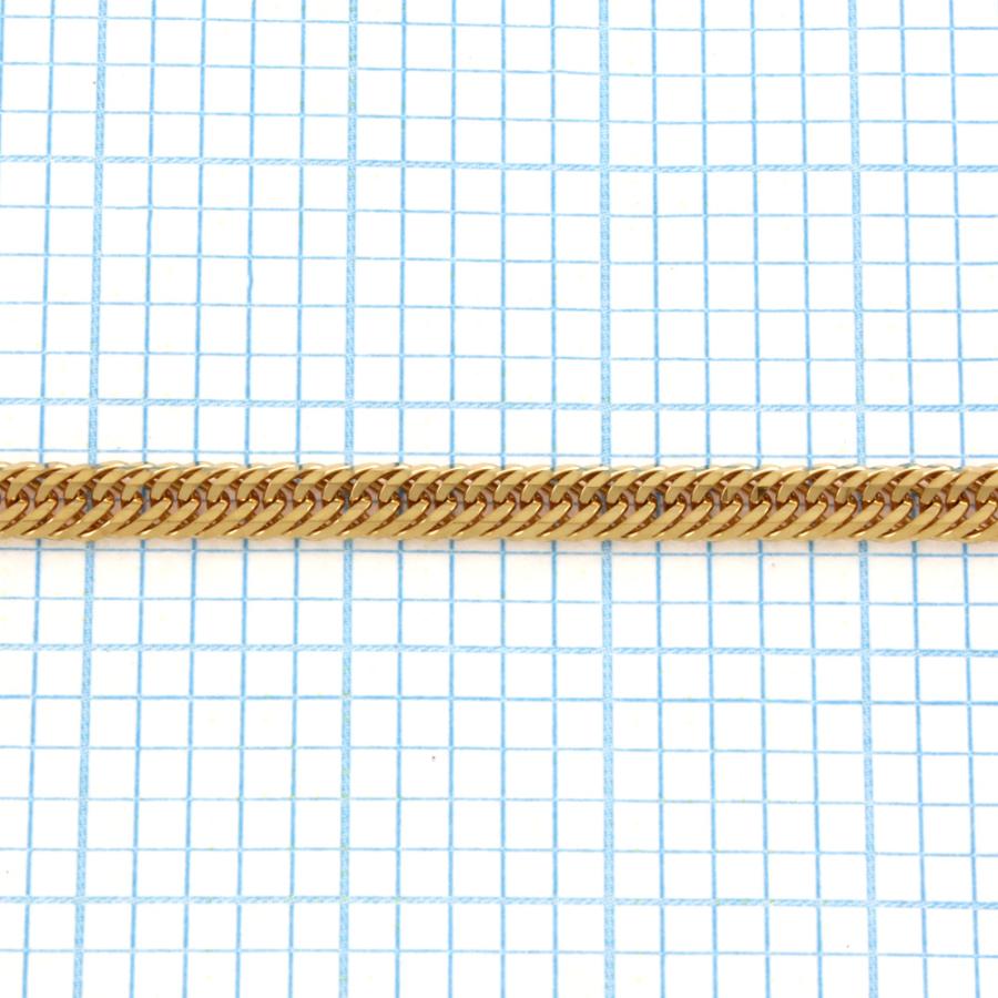 K18 12面カット トリプル 喜平アンクレット 約6g 約23cm 18金 喜平