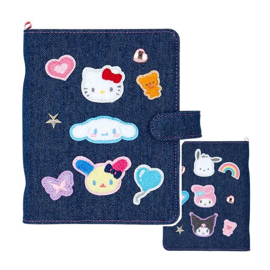 サンリオ バインダー デニムワッペン チェキ カード トレカ 写真