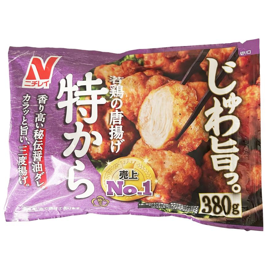 ニチレイ 特から 冷凍 唐揚げ 380gx1 からあげ じゅわ旨 冷凍食品