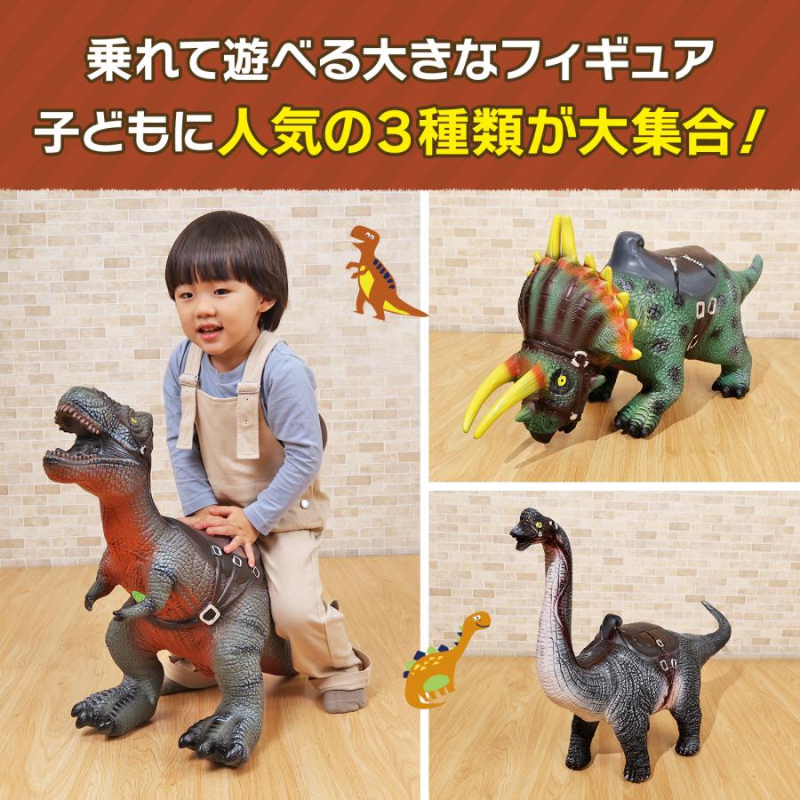 MRG JAPAN 恐竜 おもちゃ 乗れる 大きい 音が鳴る リアル 鳴く