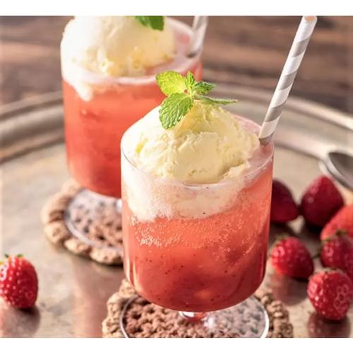 久世福商店 いちごミルクの素 575ml Strawberry Milk Drink : あーる