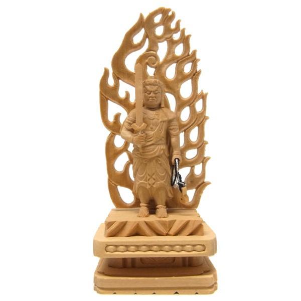 不動明王 立像 厨子入り仏像 木彫り 極小仏像 : 仏像と縁起物の専門店