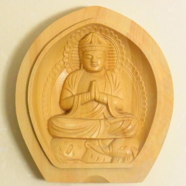 懐中仏 普賢菩薩（辰 巳） 柘植製 香合仏 仏像 : 仏像と縁起物の専門店