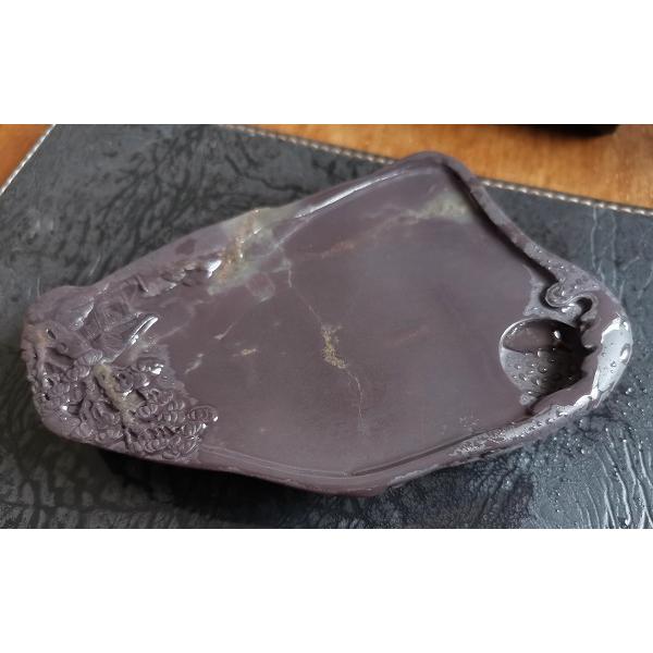 端渓硯 老坑 山潤秀色硯 128×87×27mm 一点物 : 書道用品 緑風店 - 通販