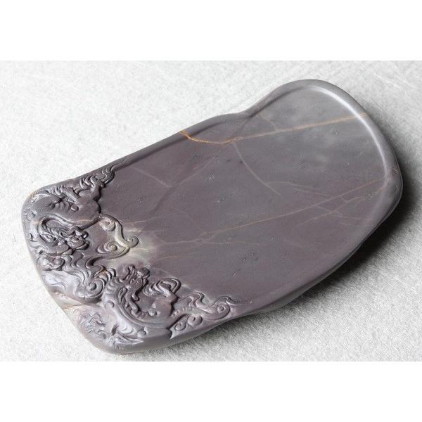 硯 旧老坑 青花 金綫 書道具硯 すずり 端溪硯 水岩 文房四寶 端渓硯